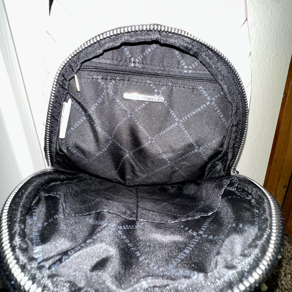 Steve Madden Blush Quilted Backpack - Picture 6 of 16